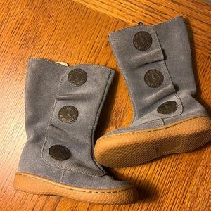 Livie and Luca size 4 toddler gray tiempo boots
